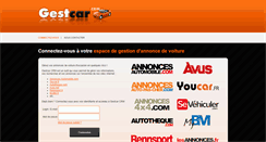 Desktop Screenshot of gestcar.net